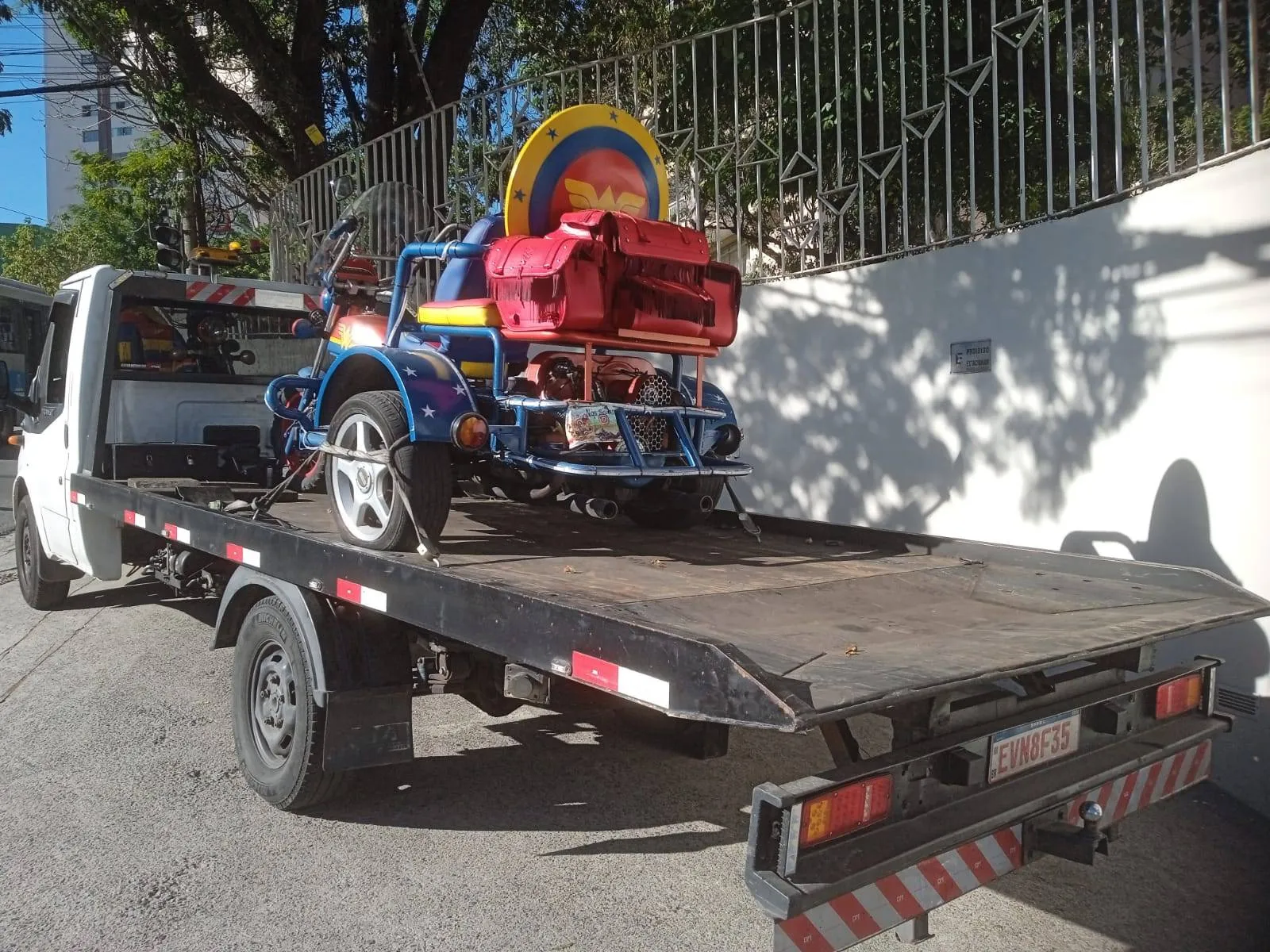 Transporte seguro de automóvel